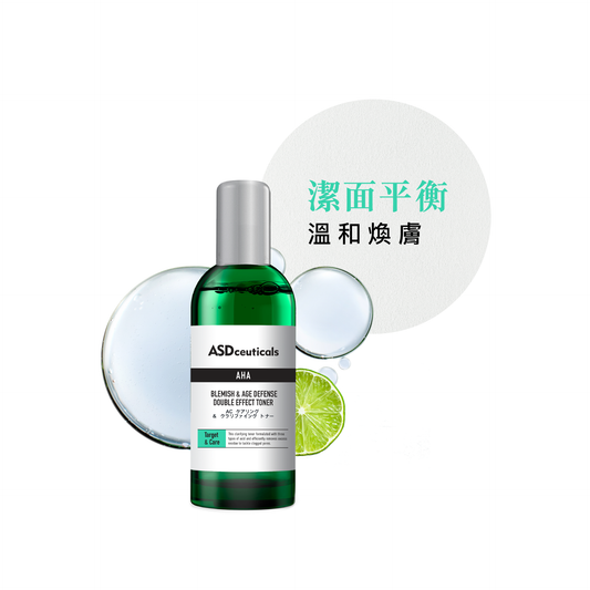 温和雙效煥活爽膚水 Blemish & Age Defense Double Effect Toner 180ml